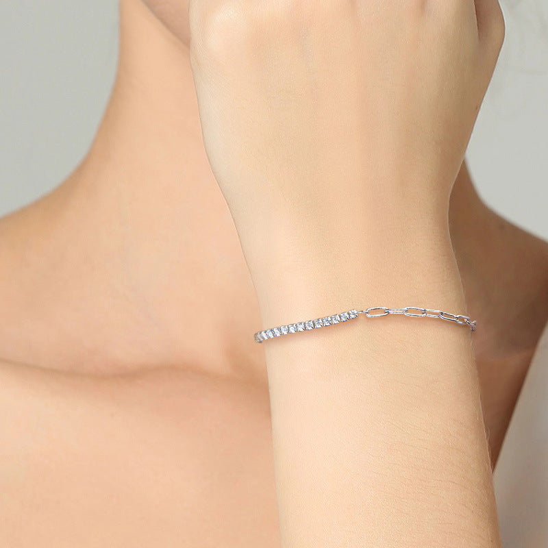 DEC Luxury Niche Design Moissanite Bracelet