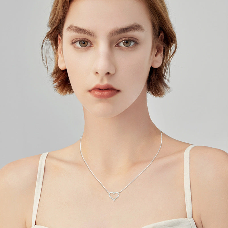 DEC Always Love Yourself Moissanite Necklace