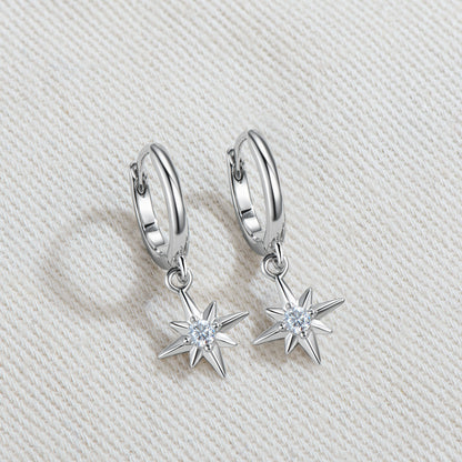 DEC The Stars Moissanite Earrings