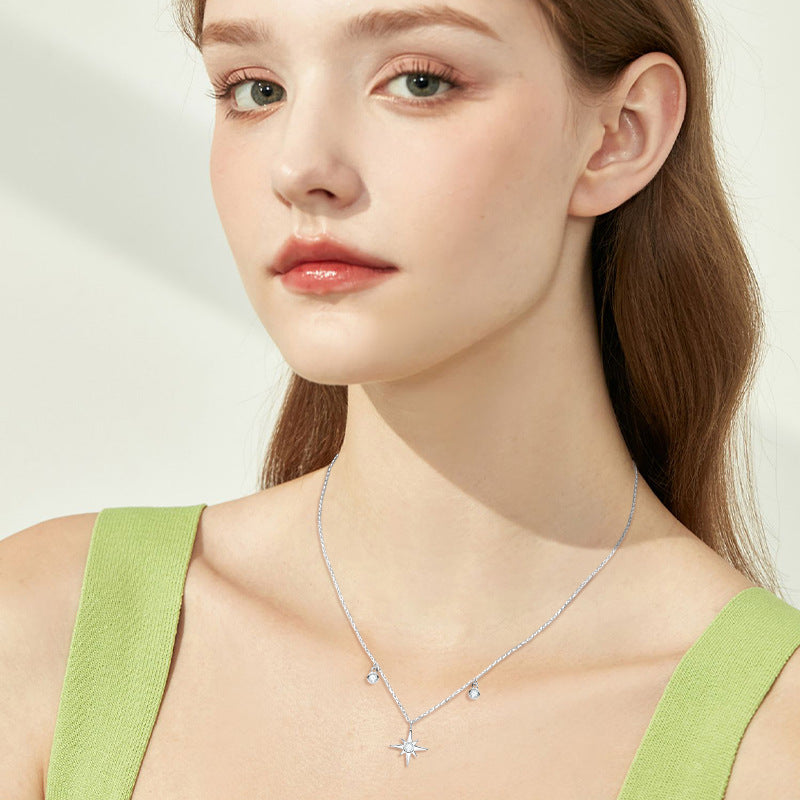 DEC The Stars Moissanite Necklace