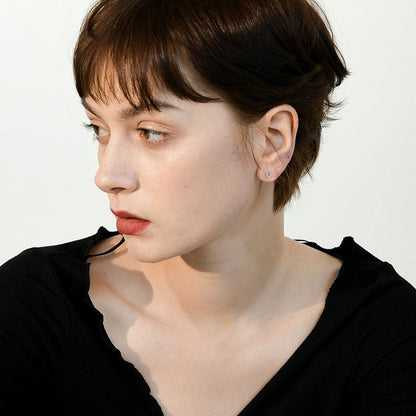 DEC Multi-wear Cross Moissanite Earrings