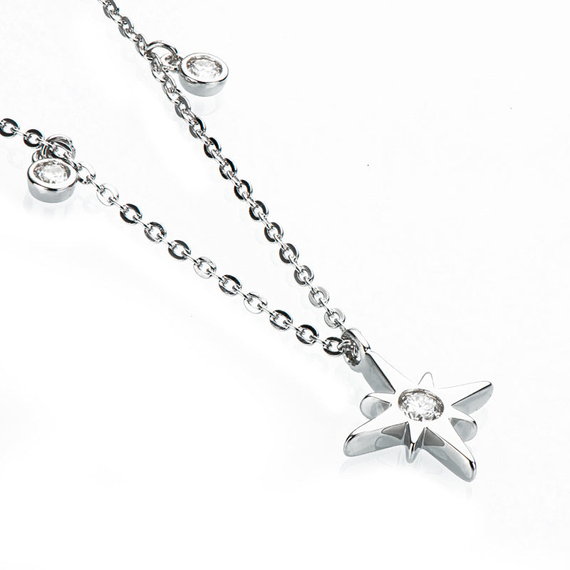 DEC The Stars Moissanite Necklace