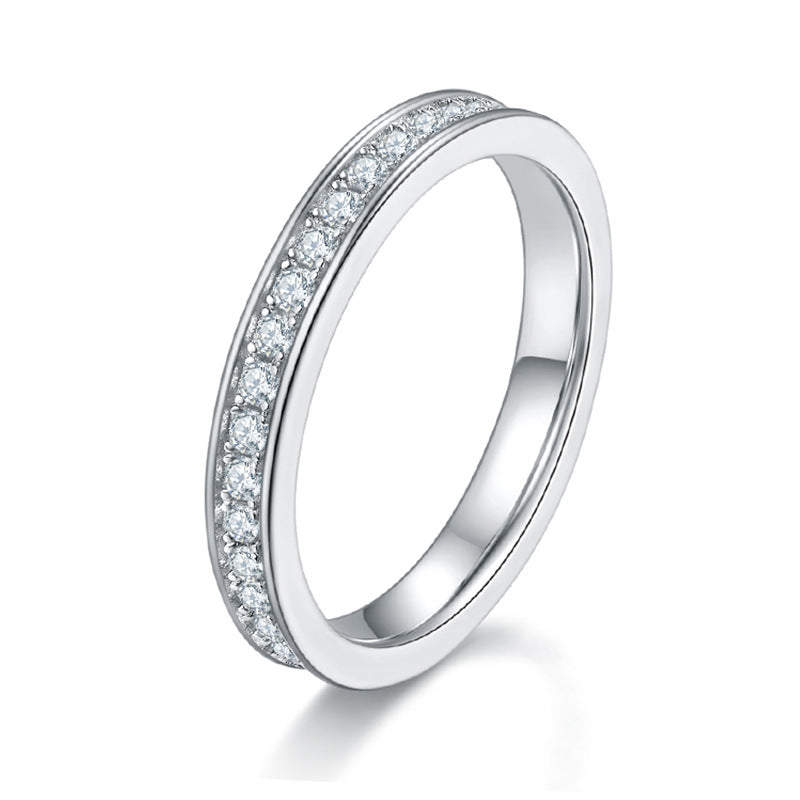 DEC You & I Dual Moissanite Rings