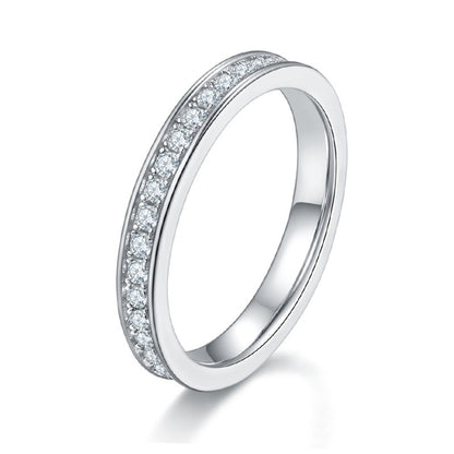 DEC You & I Dual Moissanite Rings