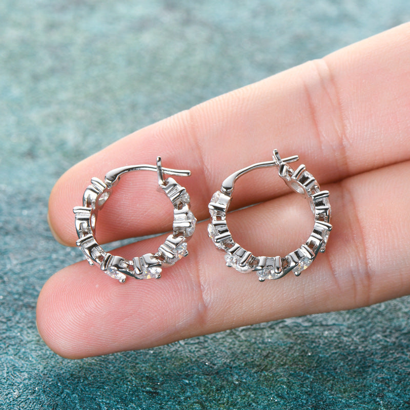 DEC Luxury Moissanite Earrings