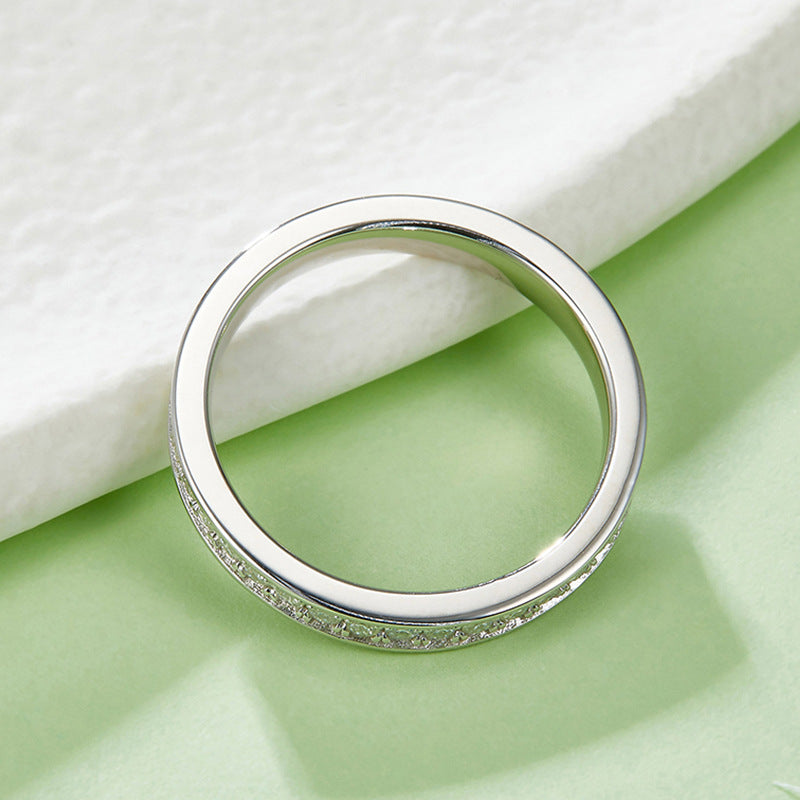 DEC You & I Dual Moissanite Rings