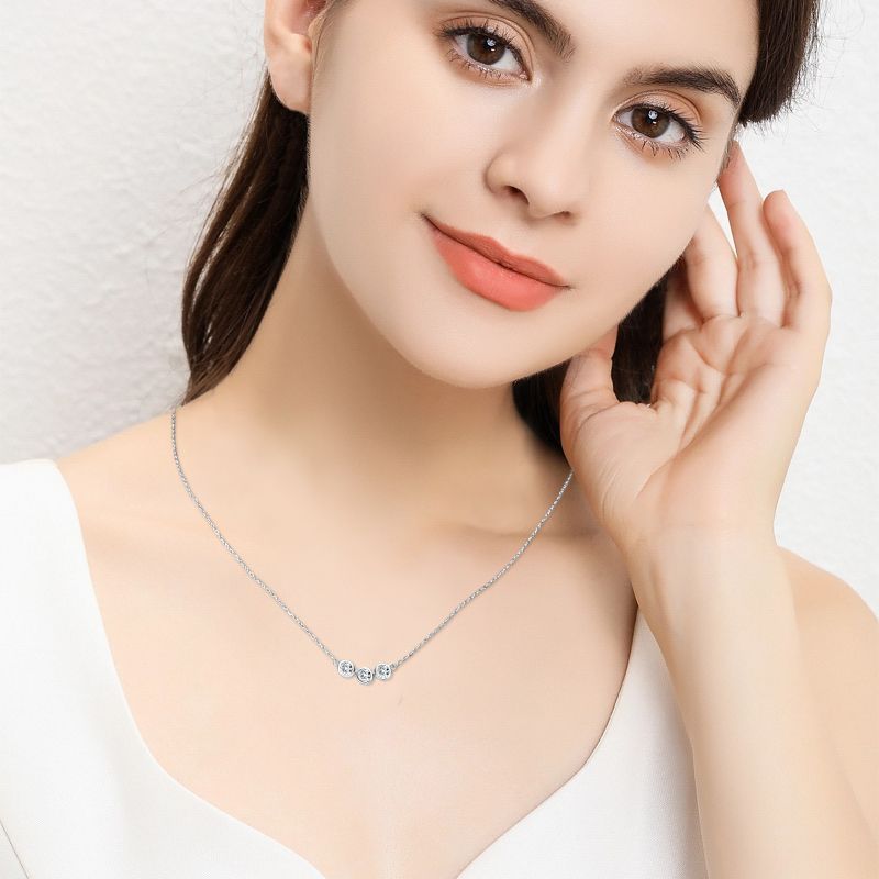 DEC Angel Moissanite Necklace