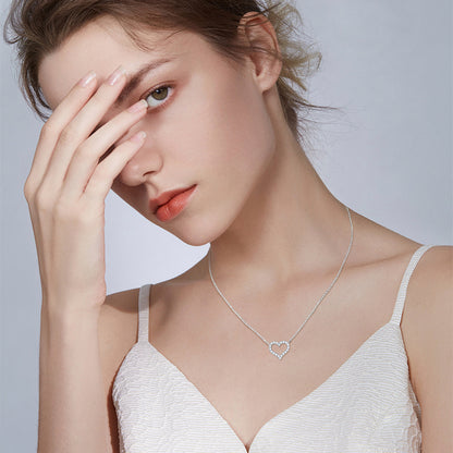 DEC Always Love Yourself Moissanite Necklace