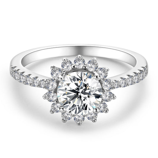 DEC The Sun In Life Moissanite RIng