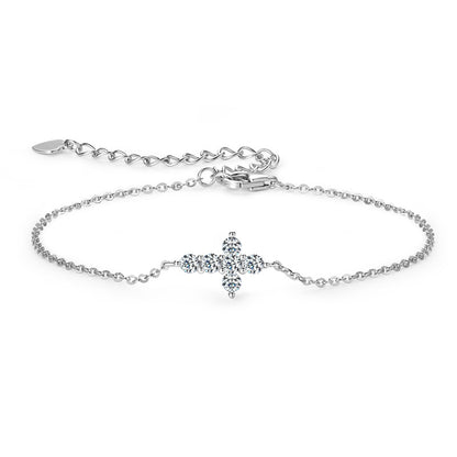 DEC God's Love Moissanite Bracelet