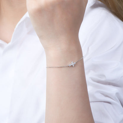 DEC God's Love Moissanite Bracelet